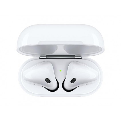 Apple AirPods (2nd Generation) Wireless In-ear med trådløst ladeetui